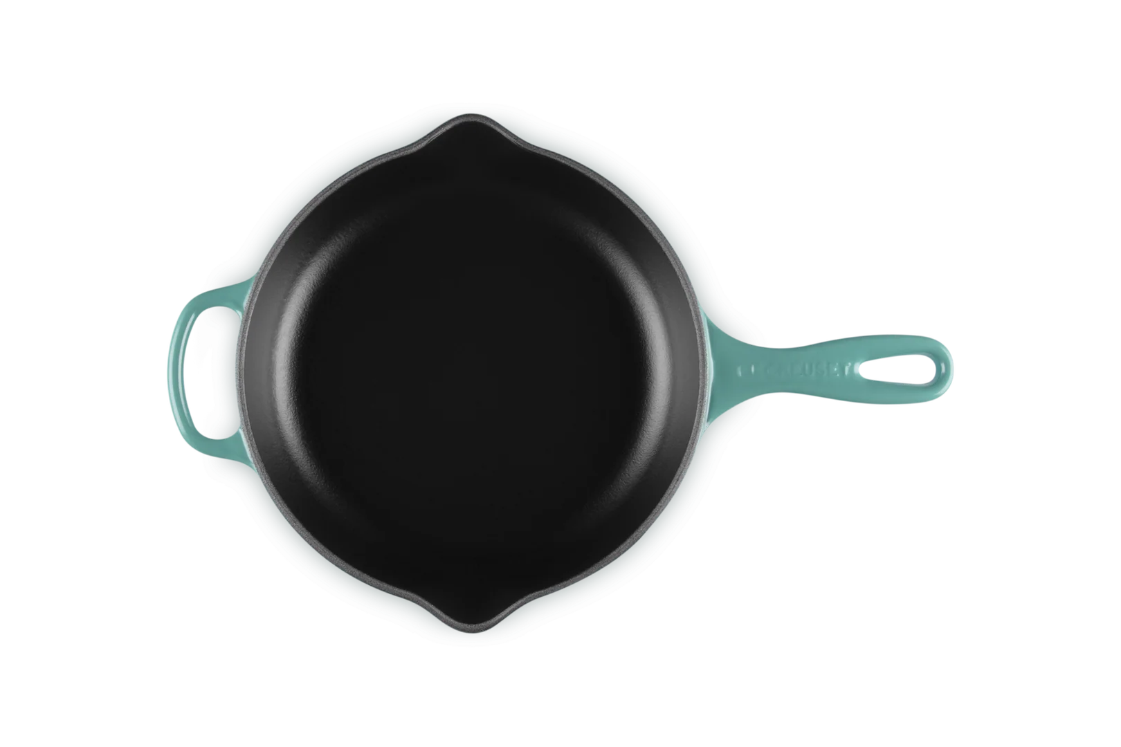 Le Creuset 23cm Signature Round Skillet Blue Riviera - Image 5