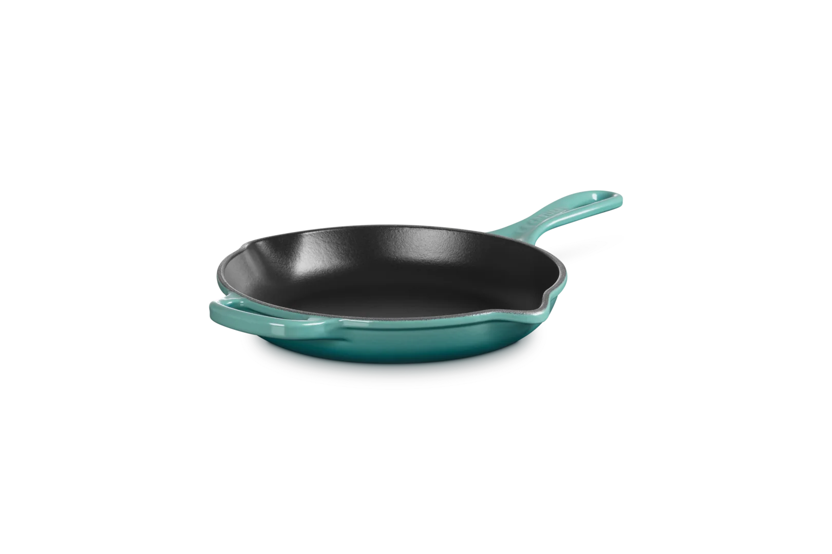 Le Creuset 23cm Signature Round Skillet Blue Riviera - Image 6