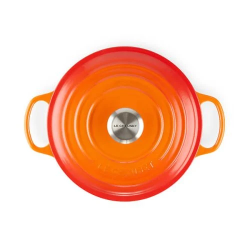 Le Creuset Round Casserole 26cm Volcanic - Image 4