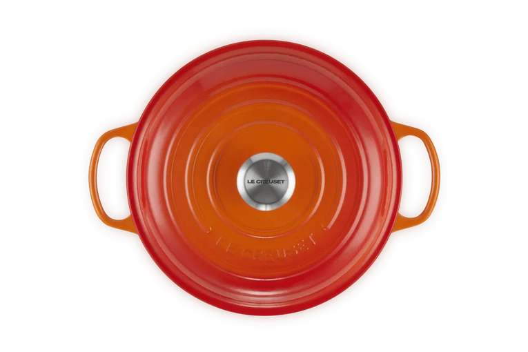 Le Creuset 26cm Shallow Casserole Volcanic - Image 4