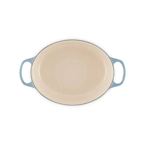 Le Creuset Oval Casserole 27cm Chambray - Image 2