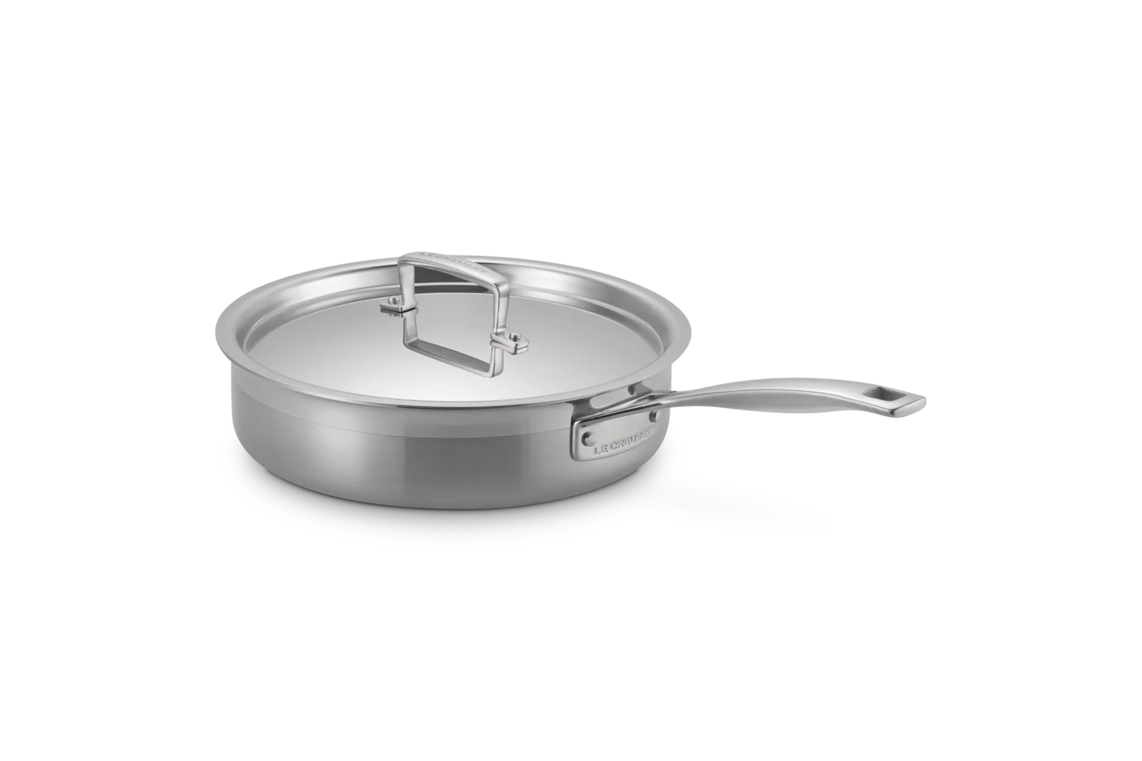 Le Creuset 3Ply Saute Pan with Lid 24cm 2.9L - Image 7