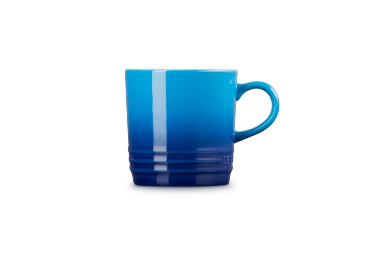 Le Creuset Stoneware Cappuccino Mug 200ml Azure - Image 3