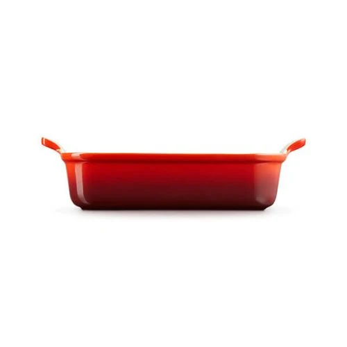 Le Creuset Cerise Stoneware Medium 26cm Heritage Rectangular Dish - Image 3