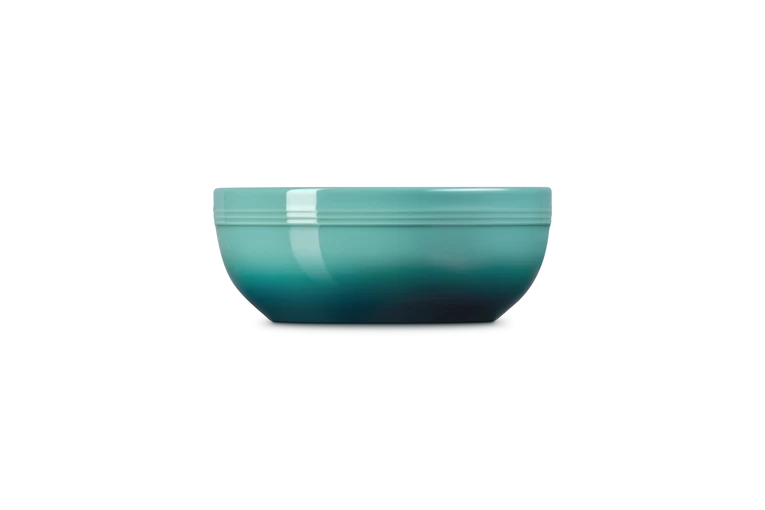 Le Creuset Coupe Range - Serve Bowl 20cm Blue Riviera - Image 3