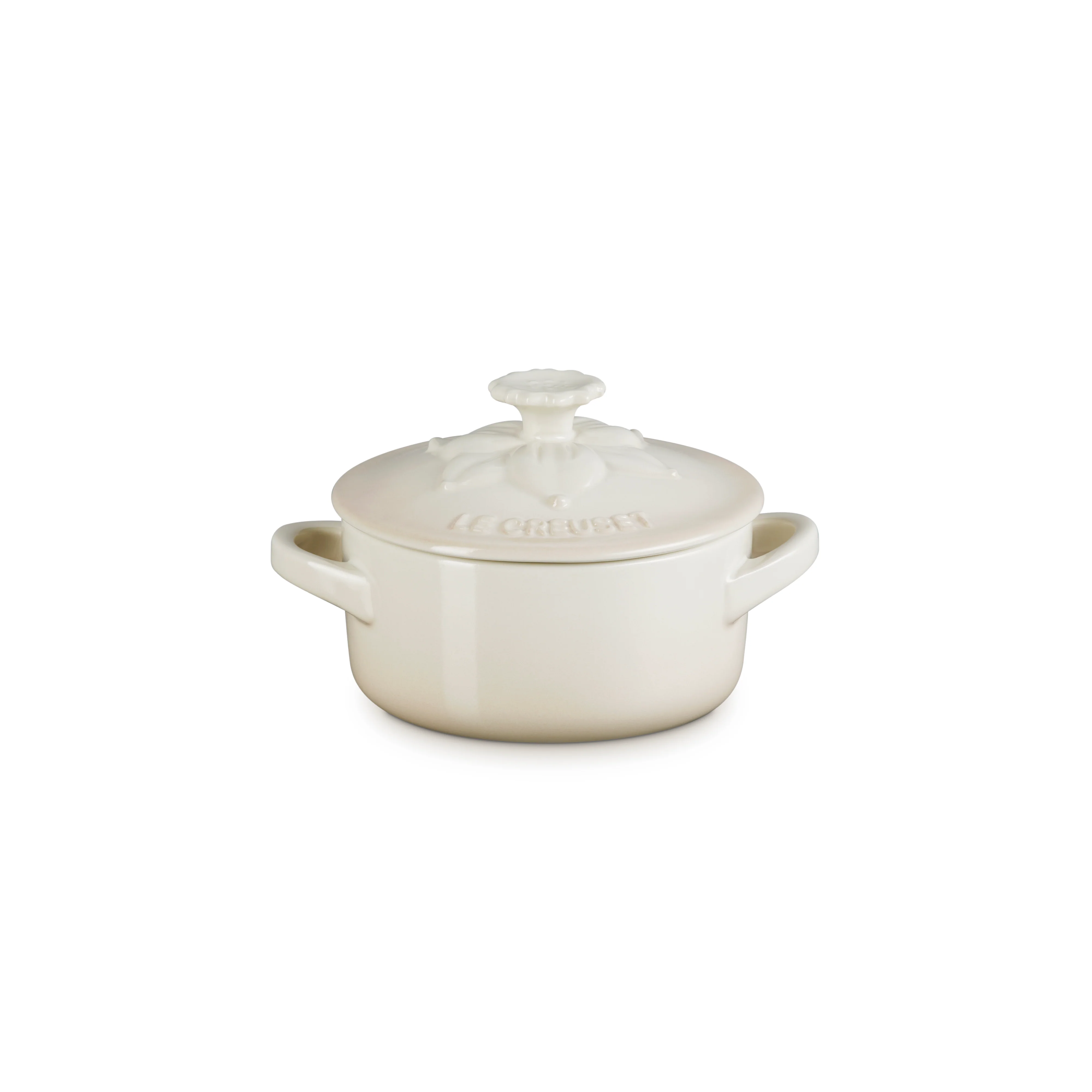 Le Creuset Daffodil Petite Mini Casserole 250ml Meringue - La Jardin