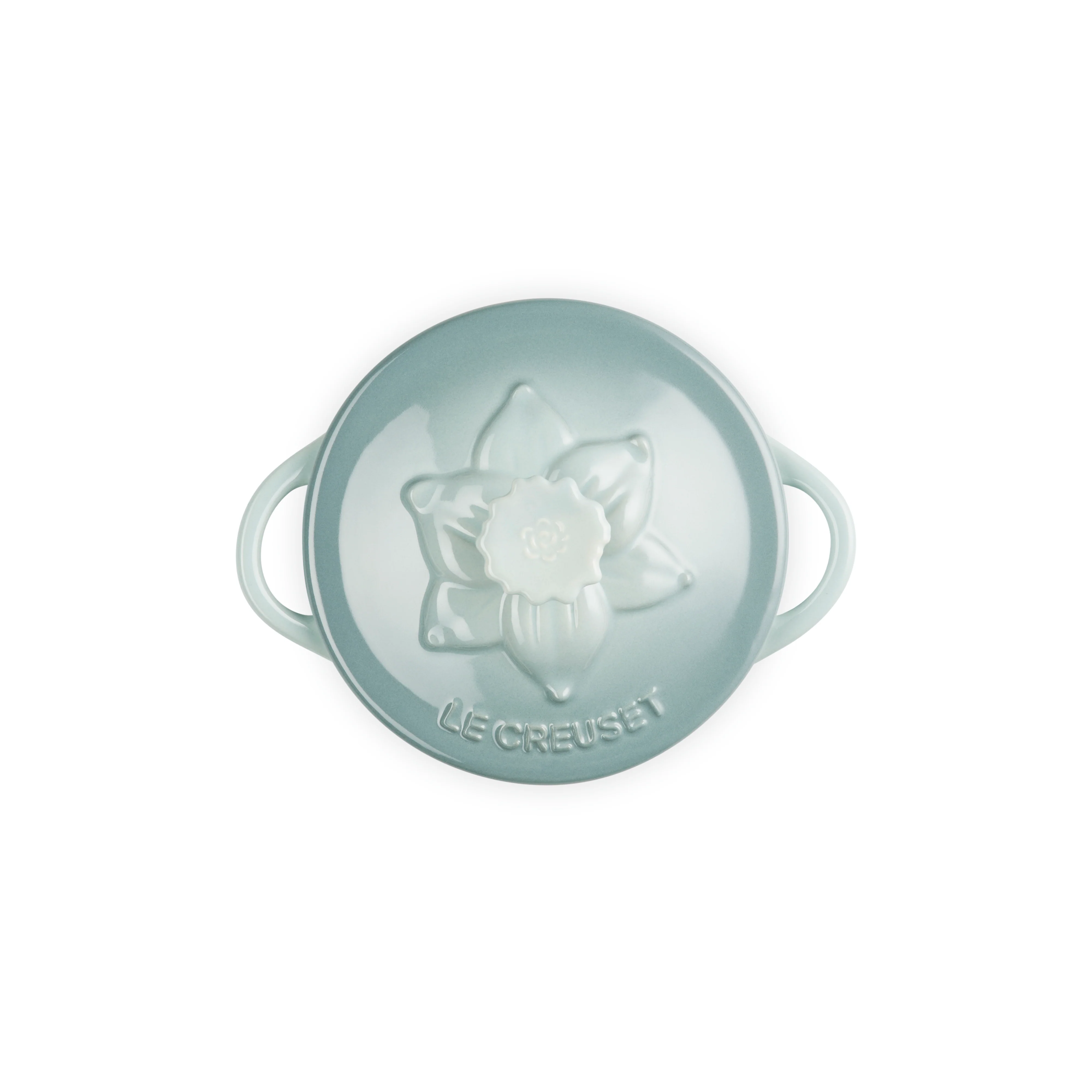 Le Creuset Daffodil Petite Mini Casserole 250ml Sea Salt - La Jardin - Image 3