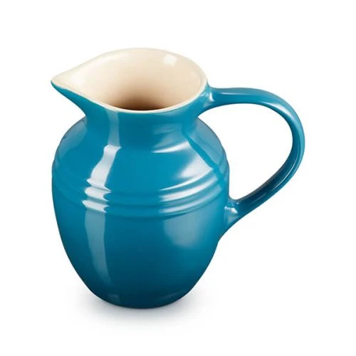 Le Creuset Stoneware Breakfast Jug 600ml Deep Teal - Image 2