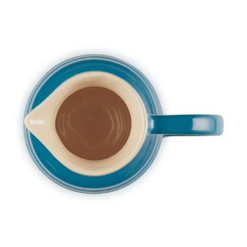 Le Creuset Stoneware Breakfast Jug 600ml Deep Teal - Image 4