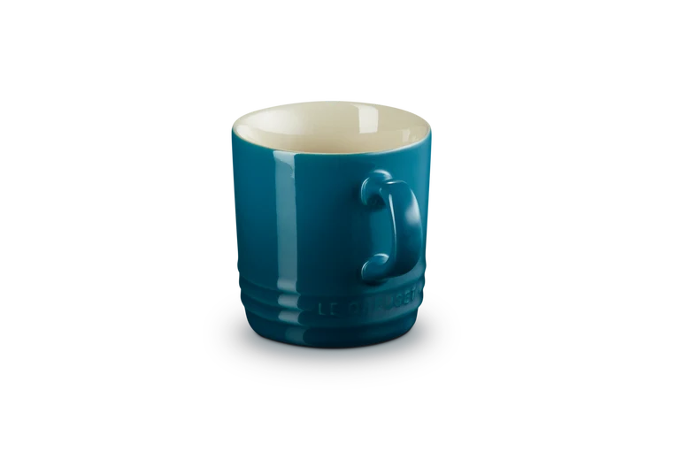 Le Creuset Stoneware Cappuccino Mug 200ml Deep Teal - Image 5