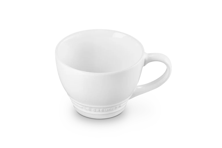 Le Creuset Stoneware Grand Mug 400ml White - Image 4