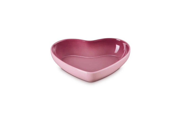 Le Creuset Heart Bowl 20cm - Rose Quartz - Image 2