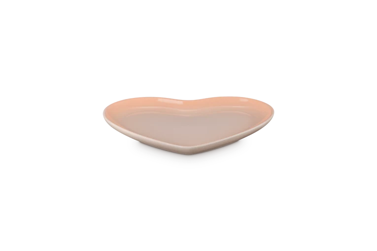 Le Creuset Heart Plate 23cm Peche - Image 2