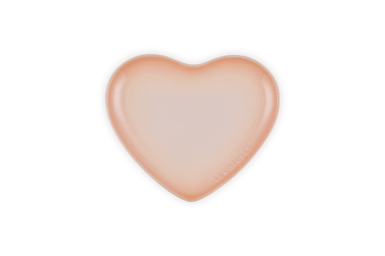 Le Creuset Heart Plate 23cm Peche - Image 3