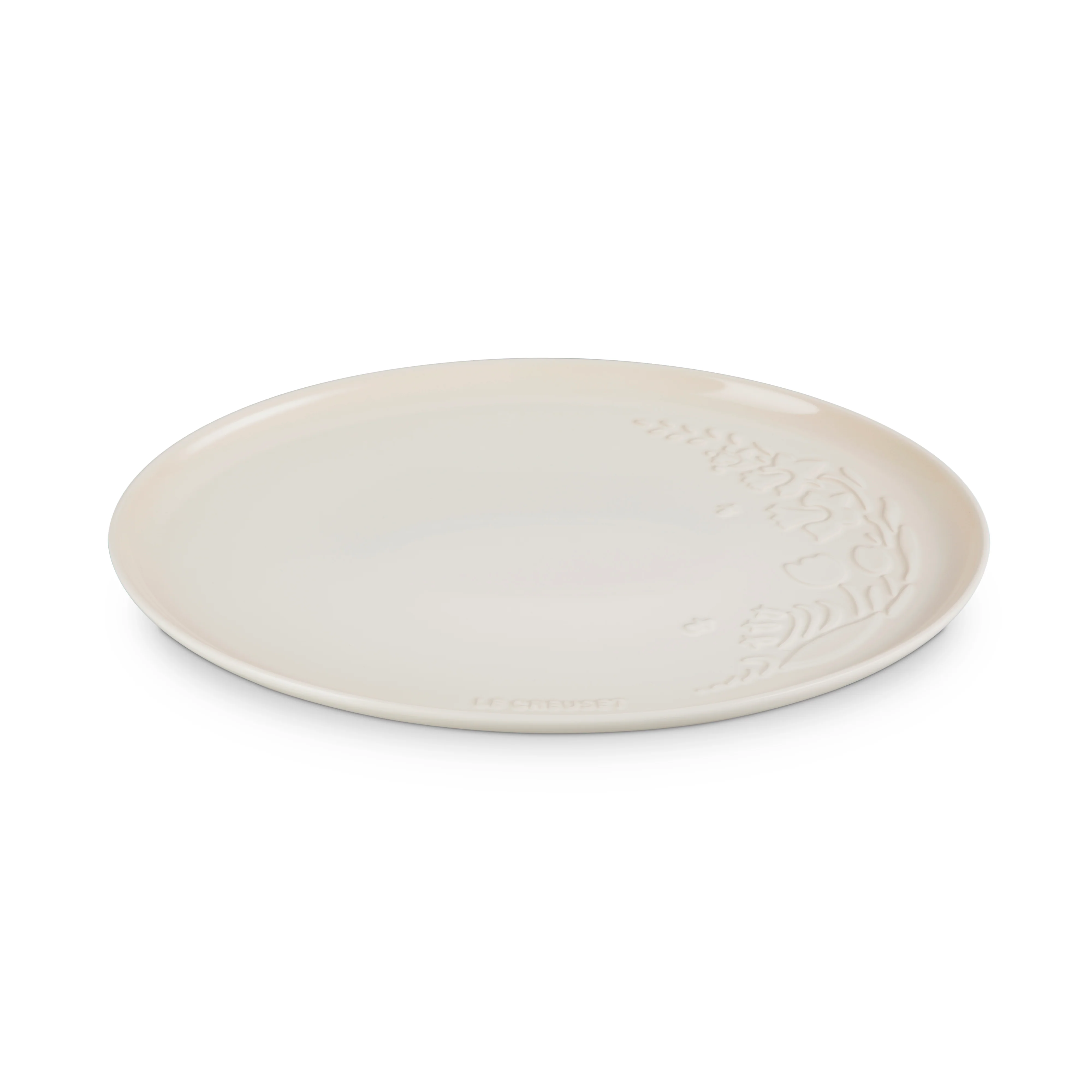 Le Creuset Oval Platter Meringue - La Jardin - Image 2