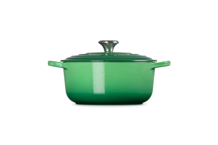 Le Creuset  Signature Round Casserole 28cm Bamboo Green - Image 3
