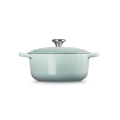 Le Creuset Signature Sea Salt Cast Iron 20cm Round Casserole - Image 2