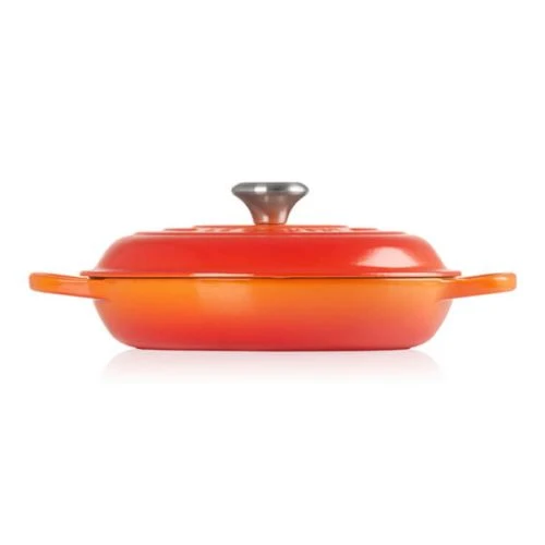 Le Creuset Signature Volcanic Cast Iron 30cm Shallow Casserole - Image 3