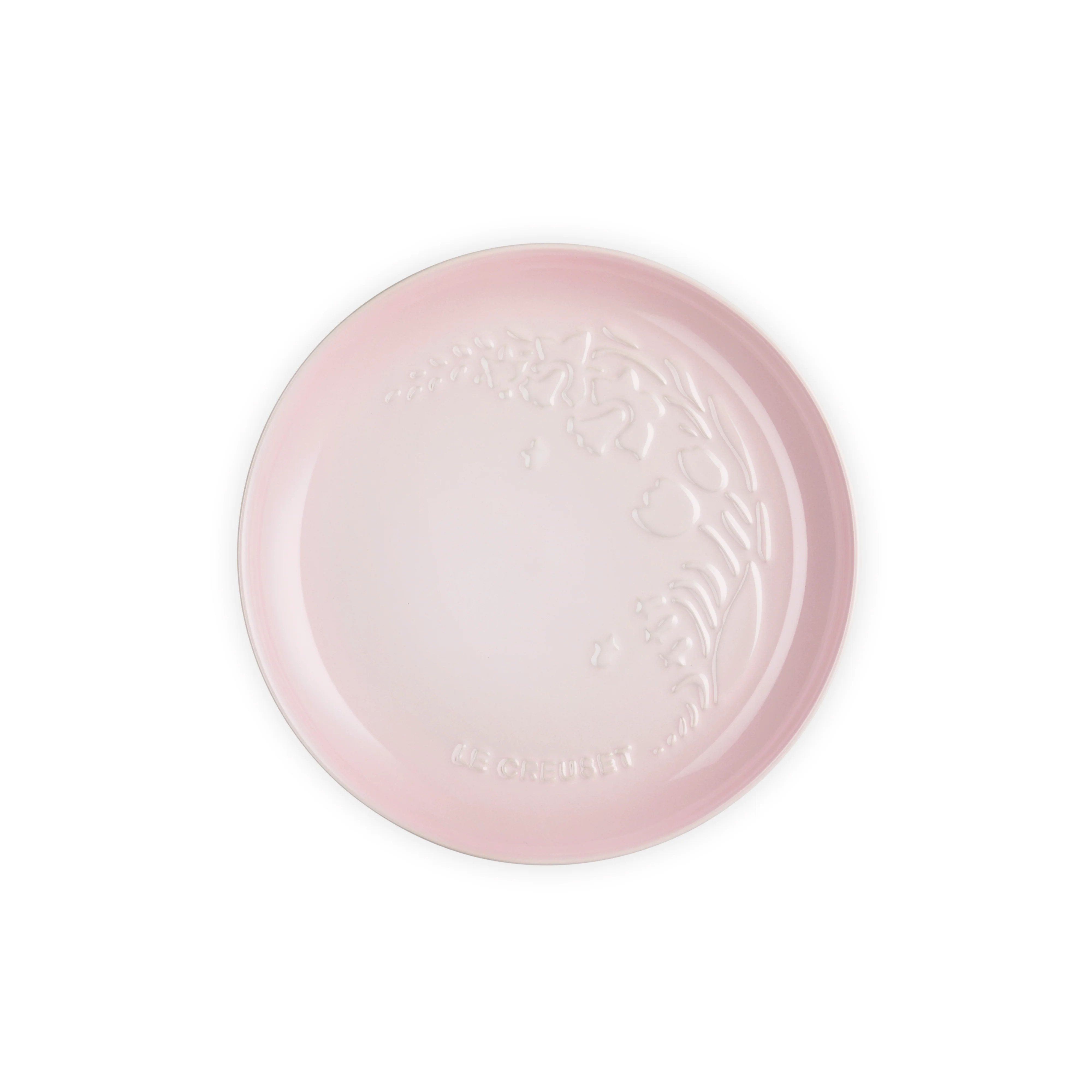 Le Creuset Sphere Plate 22cm Shell Pink - La Jardin
