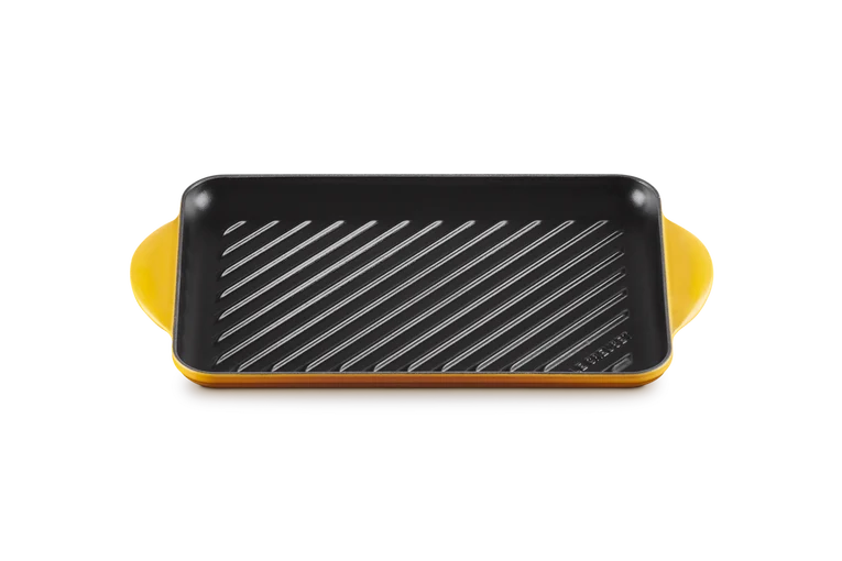 Le Creuset Traditional Rectangular Grill 32cm Nectar - Image 2