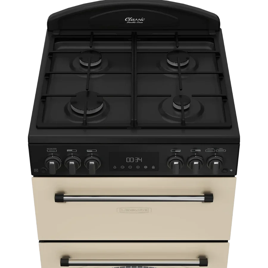 Leisure 60cm Cream Gas Range Cooker CLB60GCC - Image 3
