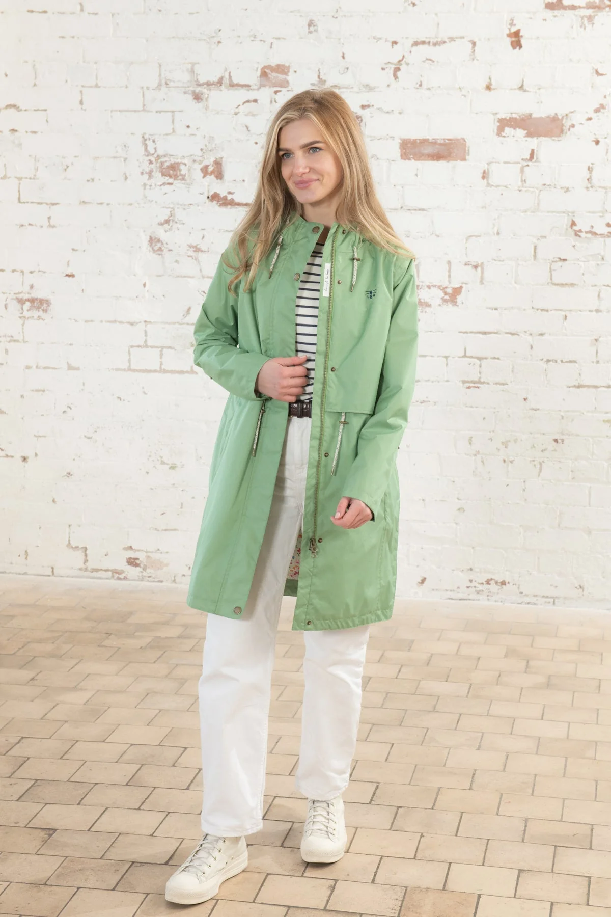 Lighthouse Ladies Pippa Coat - Soft Green - Image 3