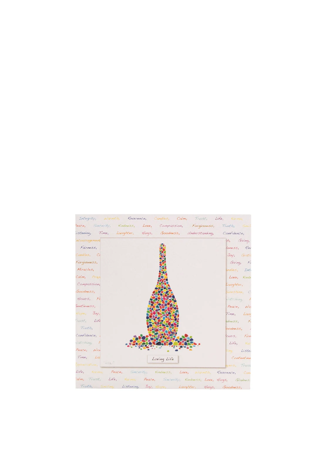 Loving Life Greetings Card