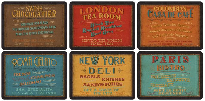 Lunchtime Placemat S/6