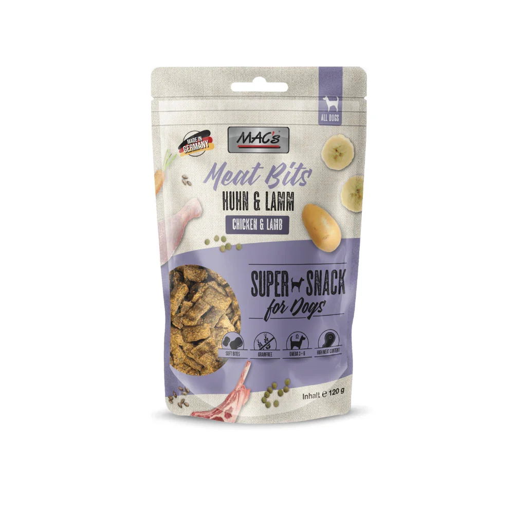 Mac's Meat Bits - Lamb and Chicken Flavor Dog Food
