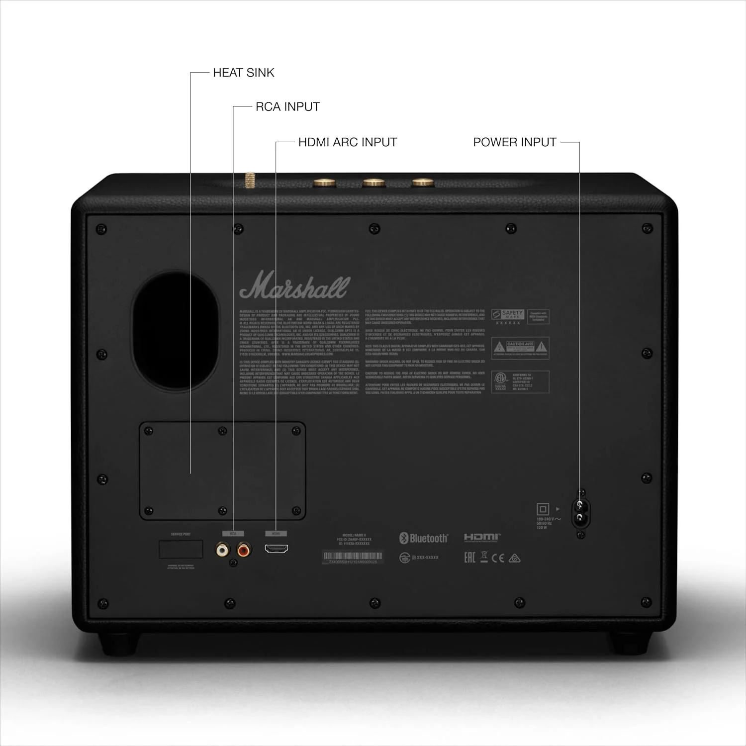 Marshall Woburn III Bluetooth (Black) - Image 4