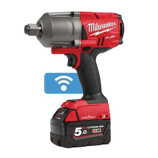Milwaukee M18ONEFHIWF34-502X FUEL ONE-KEY 3/4" Impact Wrench (2x5Ah) - Image 2