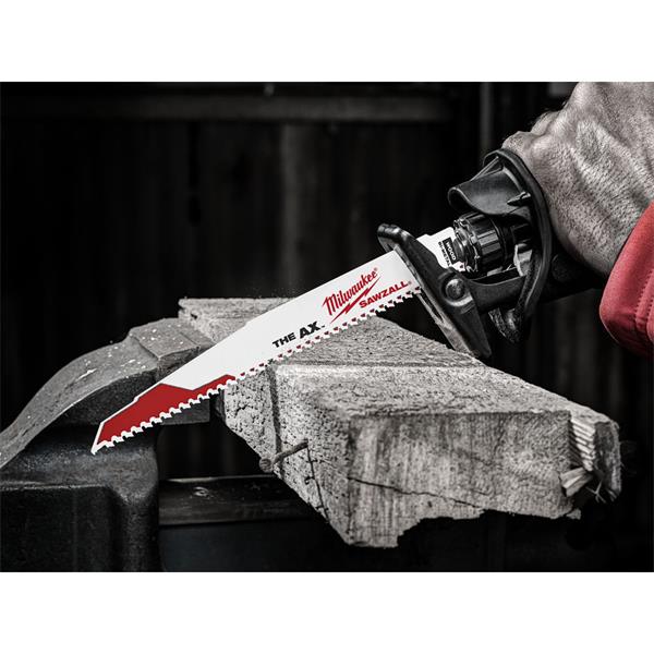 Milwaukee Sabre Saw Blade SSZ BL | 200mm x 10/14tpi (5 pck) - Image 3