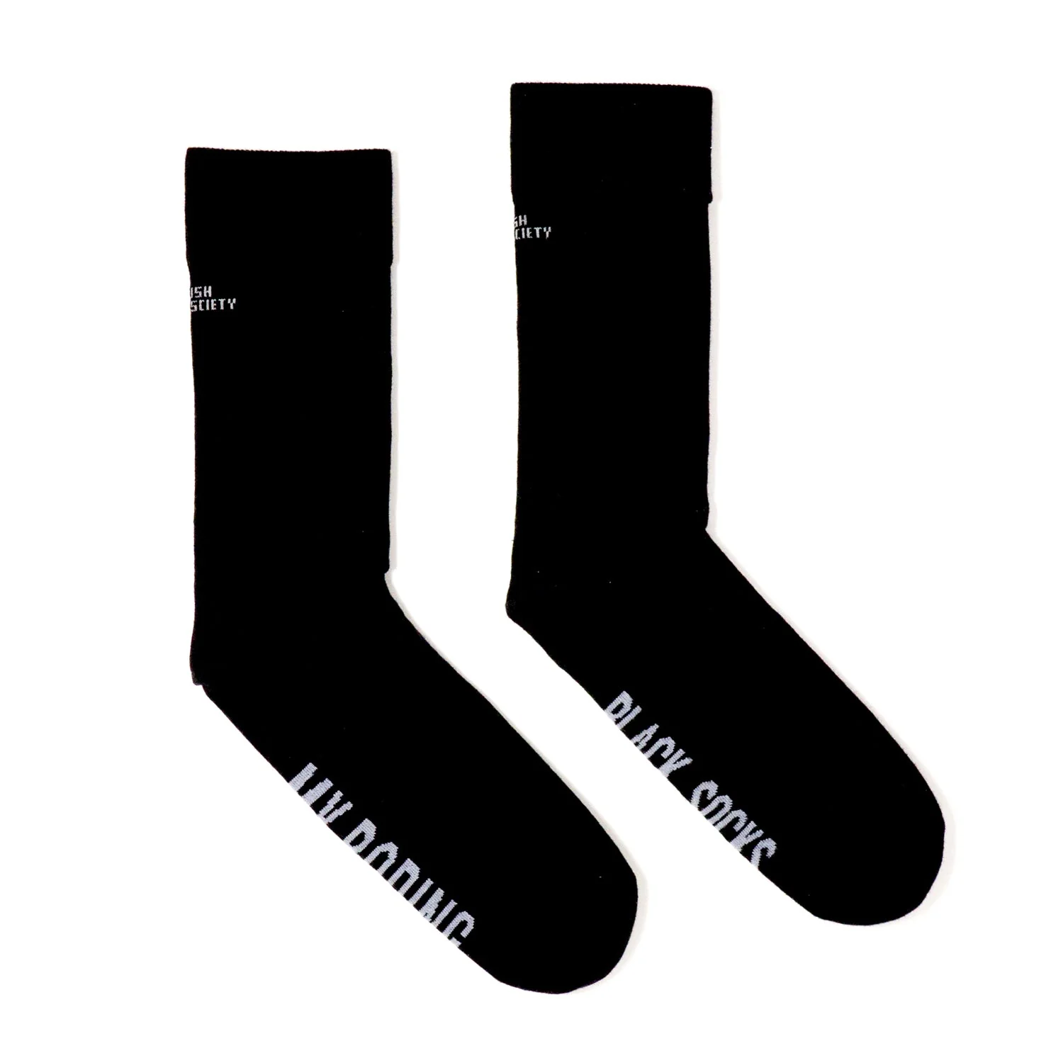 My boring black socks 3-7