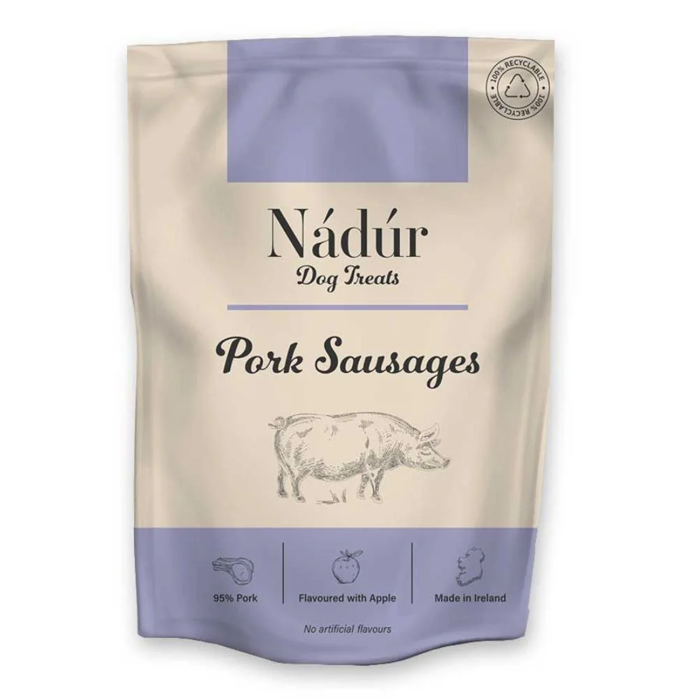 Nadur Dog Treats | Pork Sausages | Dog Treats