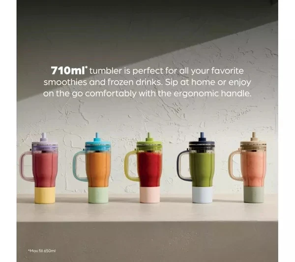 Ninja BlendBoss Tumbler Blender - Lavender Lemonade| DB351UKPR - Image 5