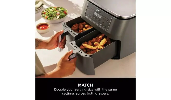 Ninja DZ300UK 6-in-1 Dual Zone Air Fryer 7.6L - Image 3