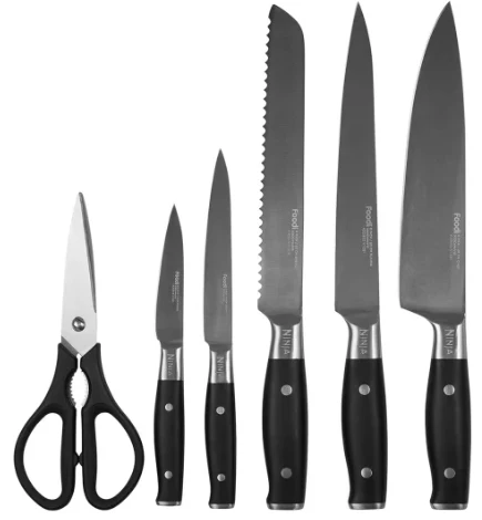 Ninja Foodi StaySharp Knife Block with Integrated Sharpener | 6-Piece Set - Image 9