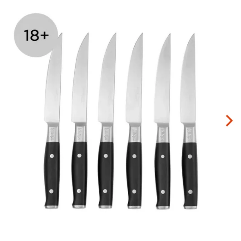 Ninja Foodi StaySharp Steak Knives – 6-Piece Set K32106UK