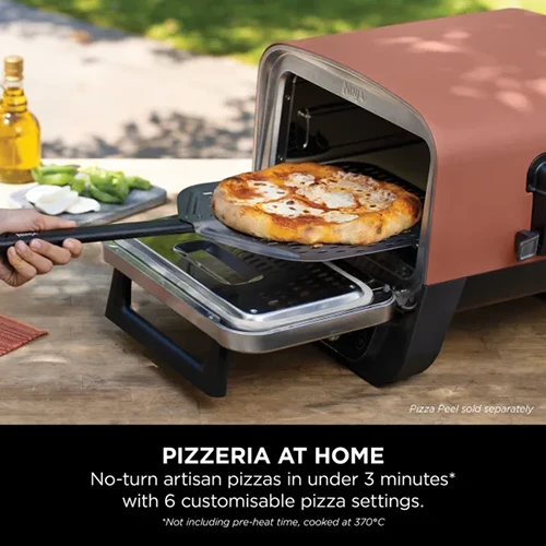 Ninja Woodfire Electric Outdoor Oven – Terracotta – OO101UK - Image 4