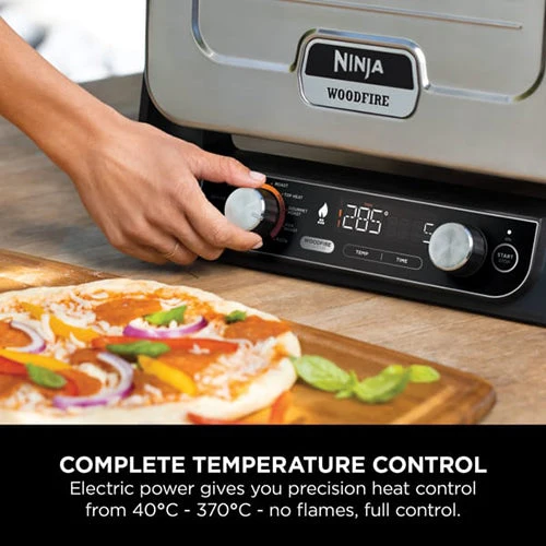 Ninja Woodfire Electric Outdoor Oven – Terracotta – OO101UK - Image 6