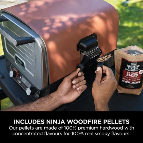 Ninja Woodfire Electric Outdoor Oven – Terracotta – OO101UK - Image 8
