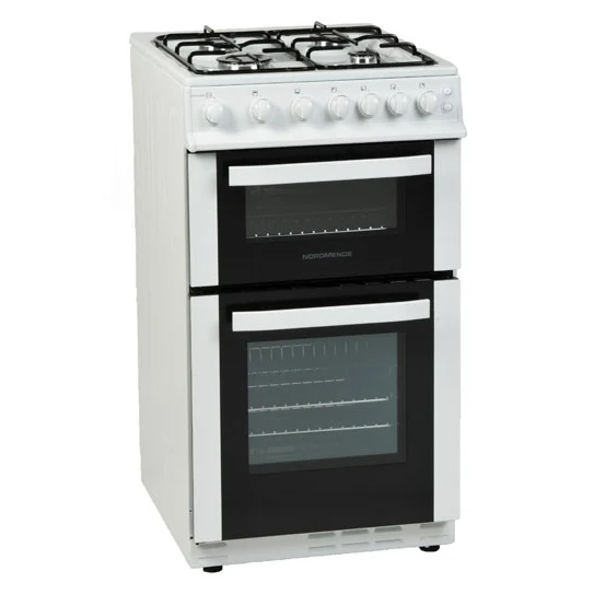 Nordmende 50cm LPG Twin Cavity Gas Cooker White - Image 2