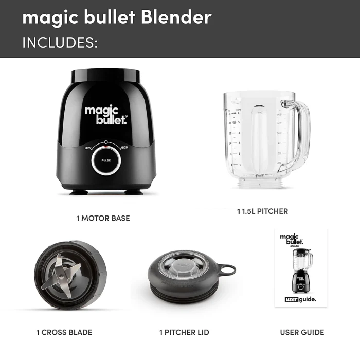 Nutribullet Magic Bullet Jug Blender 600W - Image 4