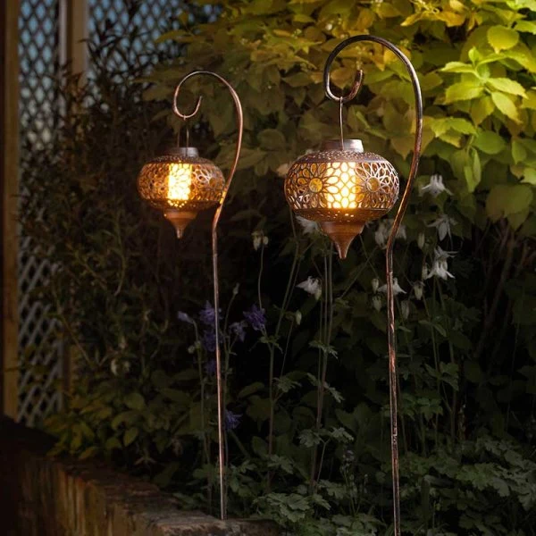 Osman Flaming Lantern 2 Pack Solar Lights (1080070)