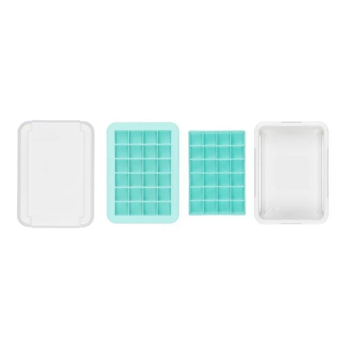 Oxo Covered Silicone Ice Cube Tray - Cocktail Cubes