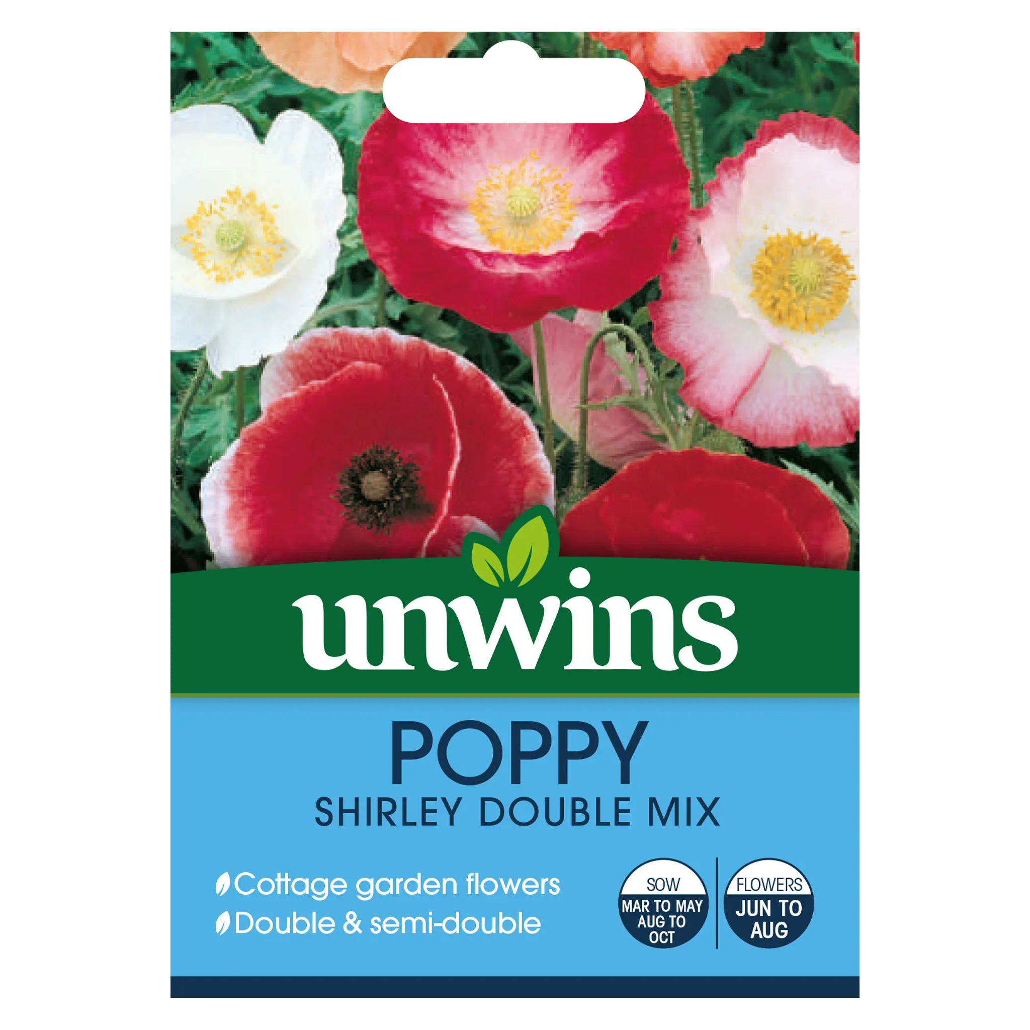 Poppy Shirley Double Mix