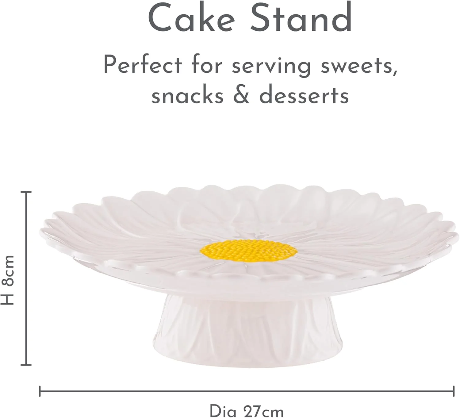 Price & Kensington Daisy Cake Stand 27cm - Image 6