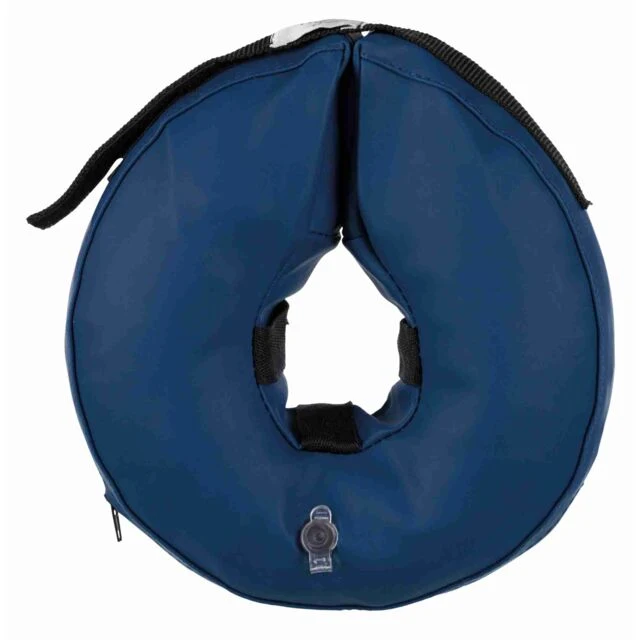 Protective Collar Inflatable Small | Blue - Image 4
