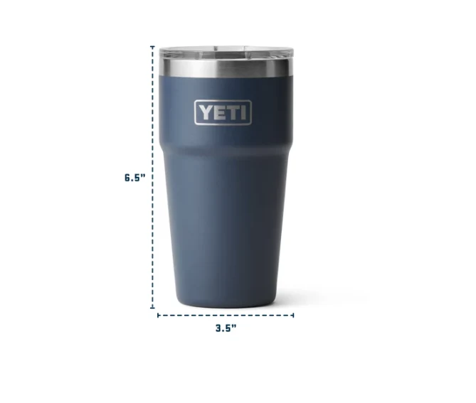 Yeti Rambler 20oz Venom Stackable Cup MagSlider Lid - Image 4
