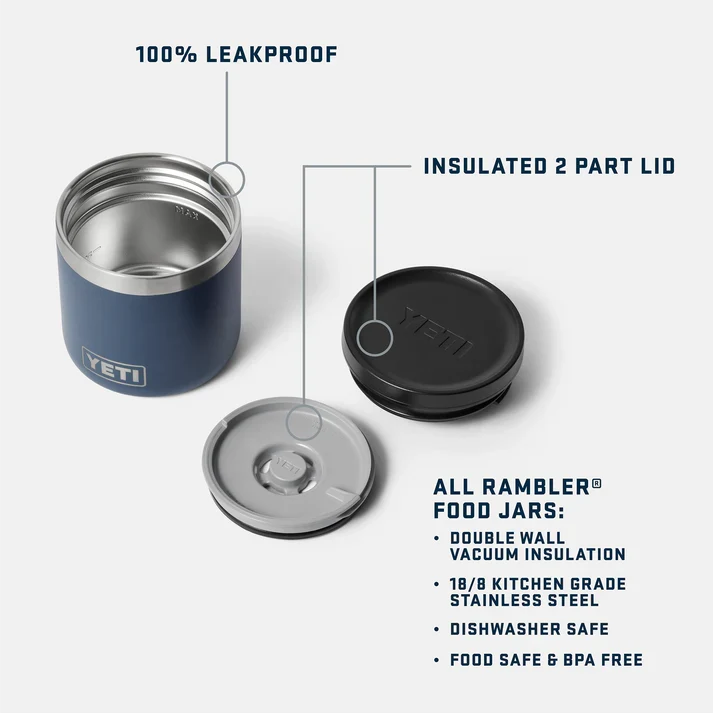 Yeti Rambler 8 Oz Food Jar Navy - Image 6